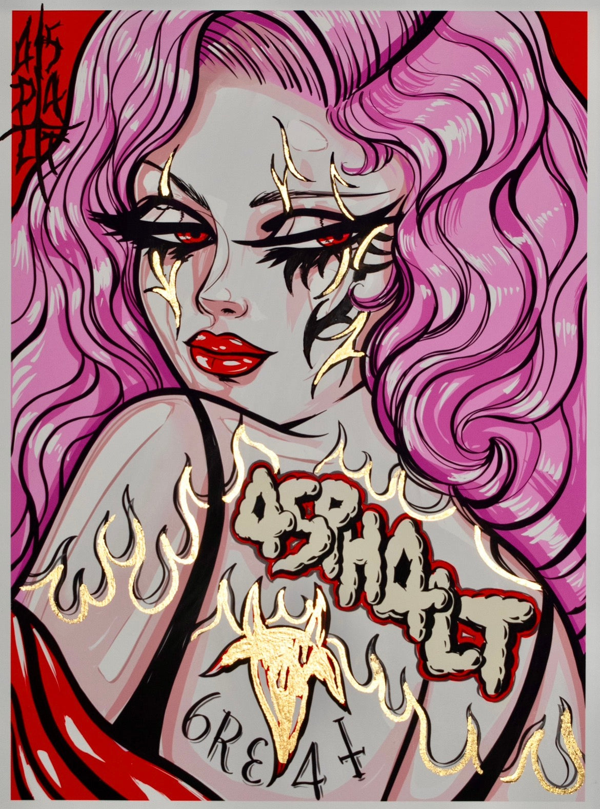 Graffiti Meat Rosa – La Luz Edition