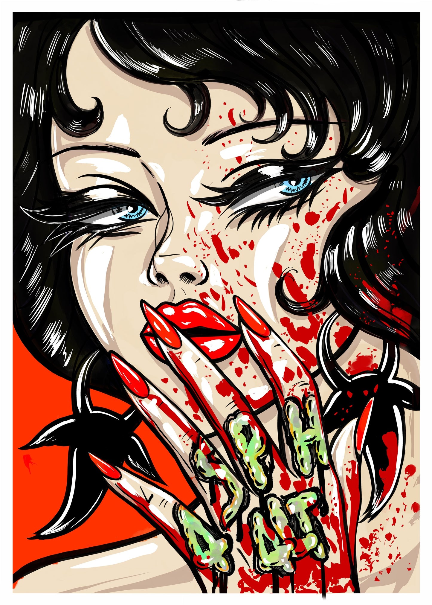 Graffiti Meat Black
