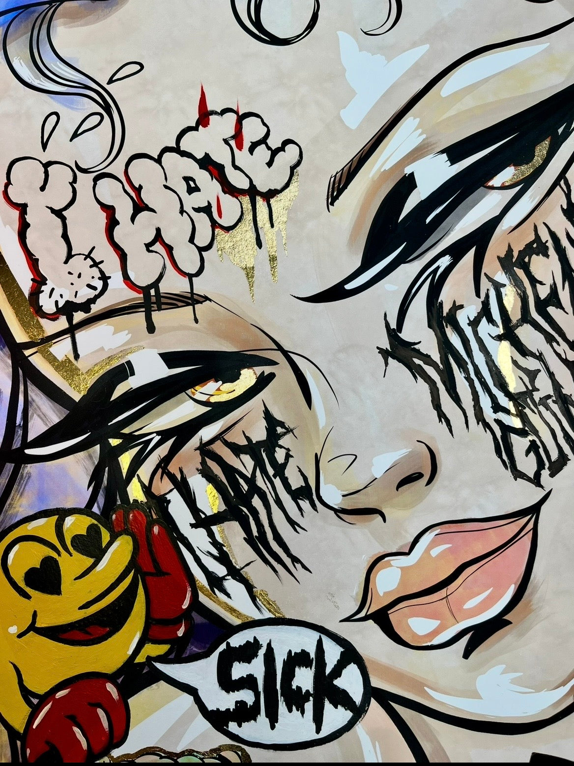 Graffiti Meat - I hate M.G - collezione privata