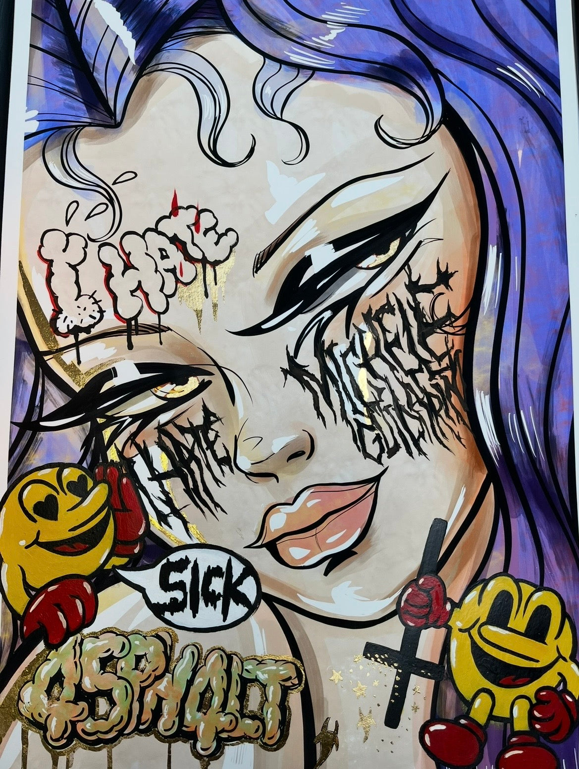 Graffiti Meat - I hate M.G - collezione privata